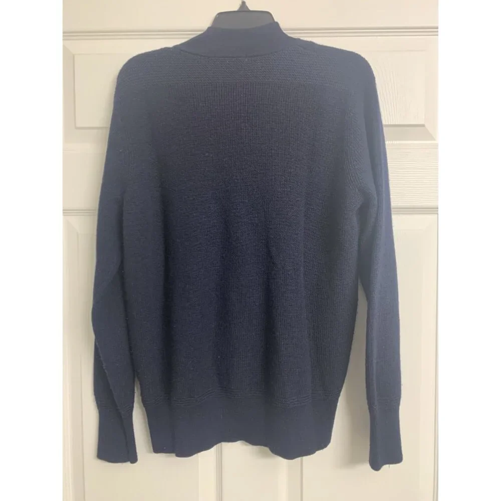 JW Anderson Quarter Button Up Knit‎ Wool Sweater Size XL